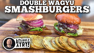 Double Wagyu Smash Burgers with Todd | Blackstone Griddles