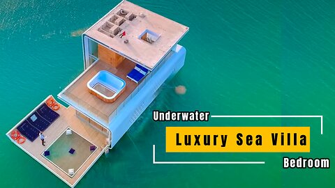 This Luxury Sea Villa has an Underwater Bedroom!