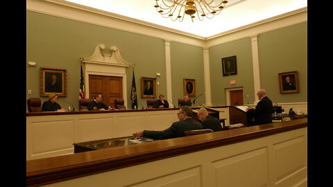 Trial of Daniel Richard vs.Speaker of the House&President of the Senate @NH Supreme Court on 4-21-22