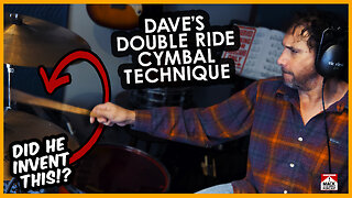 Dave's Double Ride Cymbal Technique
