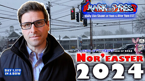 Nor'Easter 2024! Live From The Streets of Fairfield CT!