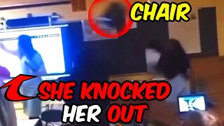 High school teacher GETS knocked OUT By A Student Who Threw A Metal chair