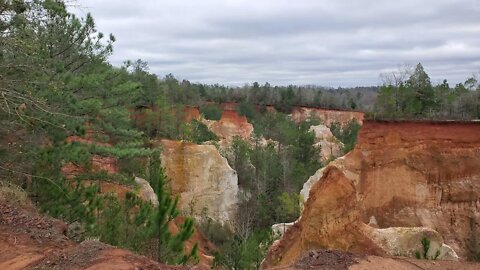 Providence Canyon Windy Morning - Winter 2022