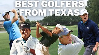 TOP 5 Best Golfers from Texas⛳️