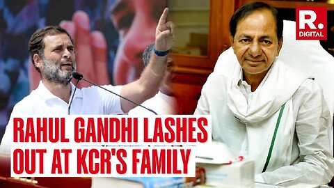 Ministries Making Most money Are Under KCR's Family, Says Rahul Gandhi