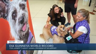 Denver International Airport celebrates breaking Guinness World Record