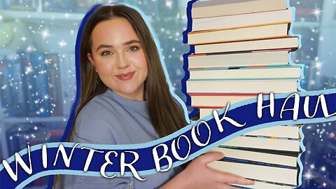 huge WINTER BOOK HAUL and unboxing ❄️ cat murder mysteries, new thrillers and more!