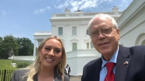 Dr Harper Report at the White House and meeting with Jacqui Heinrich of Fox News June 22, 2022