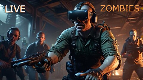 CALL OF DUTY ZOMBIES VR live cam #gaming #virtualreality #vr