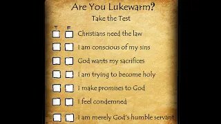 A Message to the Saints - Luke Warm Christians