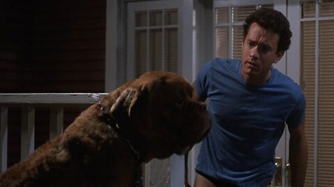 Turner and Hooch "Shut up, this has been going on for 2 and 1/2 hours" scene