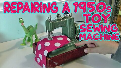 1950s Betsy Ross Model 707 Child Sewing Machine Repair