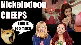 Creepy Nickelodeon Reaction!! ft. Ariana Grande