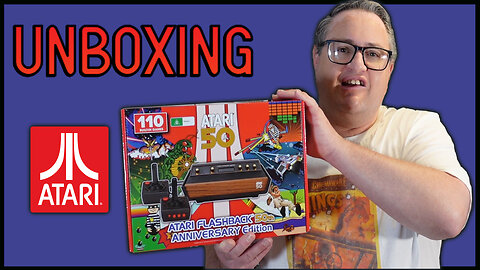 Atari Flashback 50th Anniversary Edition Base Model Review and Unboxing