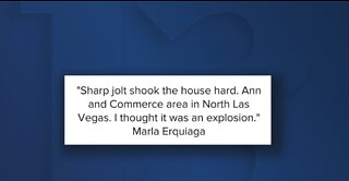 2.5 magnitude earthquake felt in North Las Vegas