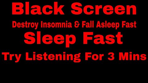 Heavy RAIN Sounds for Sleeping and Heavy THUNDER | Sleep Relax & Destroy Insomnia | Fall Asleep Fast