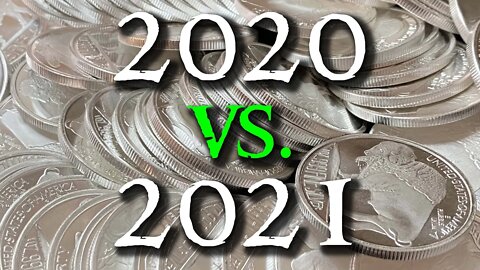 SURPRISING! Silver Unboxing 2020 vs. 2021 | Is the Silver Squeeze Working?