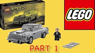 Lego James Bond Aston Martin DB5 Build Part 1