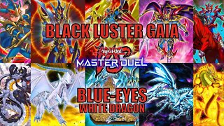 BLACK LUSTER GAIA VS BLUE-EYES WHITE DRAGON! | MASTER DUEL ▽ GAMEPLAY | YU-GI-OH! MASTER DUEL CLIPS!