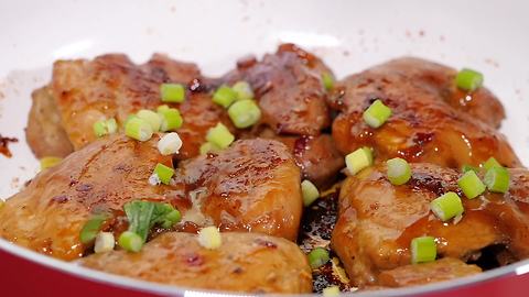 Mouthwatering sweet & salty chicken thighs