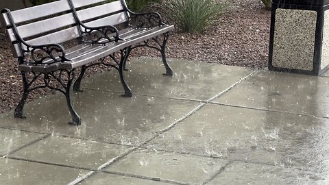 Heavy rain and hail in Henderson, NV
