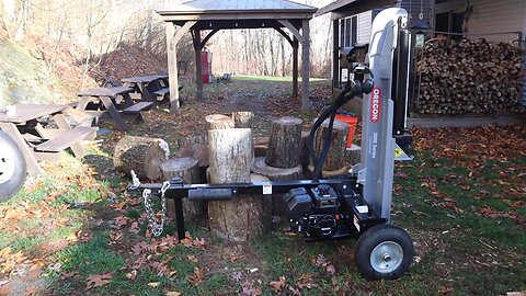 Our New Oregon 3000 Series 30-Ton Log Splitter – 11/10/2022