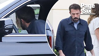 Ben Affleck and Jennifer Lopez drop son Samuel off at school together