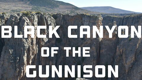 Black Canyon of the Gunnison National Park, south rim, Colorado