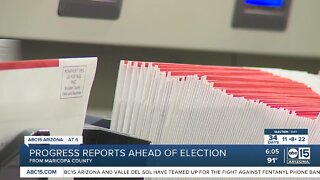 Maricopa County progress report ahead of election