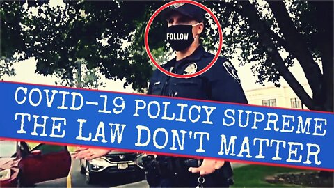 NO HONOR OWNED: Mask Policy Enforcer Won't Think | Order Follower Cop Lacks American Values (1A)