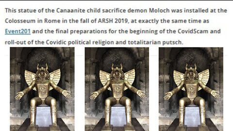 ELITE HUMAN TRAFFICKING - THE CULT OF MOLOCH & THE LUZZATTO FAMILY