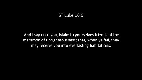 ST Luke Chapter 16