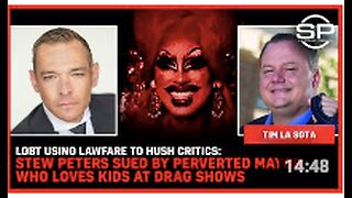 Stew Peters SUED By PERVERTED Mayor Who LOVES Kids At DRAG SHOWS