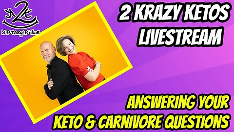 2kk Weekly Live | Answering your Keto/Carnivore Questions