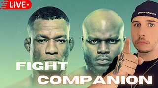 UFC LIVE FIGHT COMPANION: Jailton Almeida vs Derrick Lewis