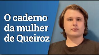 Caderno de Márcia (mulher de Queiroz) tem contatos de Bolsonaro e Flávio