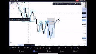 Live forex trading with my members.