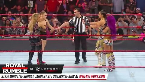 Full Match Sasha Banks Bayley vs.Ronda Rousey
