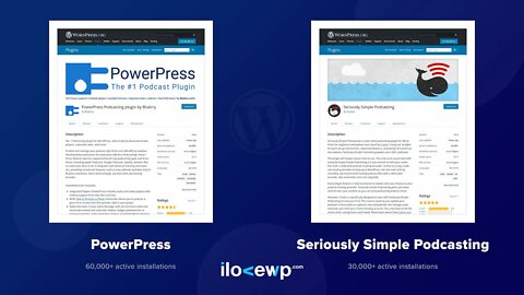 PowerPress vs Seriously Simple Podcasting - WordPress Plugins Comparison