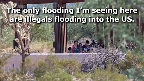 Biden Admin Has Welded Bollard Fence “Floodgates” Open in AZ to Allow Illegals Easy Entry Into US