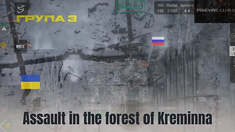 Assault in the forest of Kreminna, Azov clears enemy positions