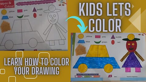 Colorful Adventures: Learn How to Add Life to Your Drawings