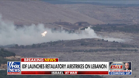 IDF Launches Retaliatory Airstrikes In Lebanon