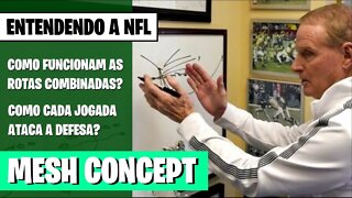 MESH CONCEPT: ENTENDENDO A NFL - COMO FUNCIONAM AS JOGADAS AÉREAS DO FUTEBOL AMERICANO