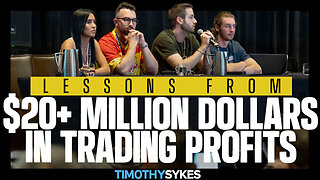 Lessons From $20+ Million Dollars in Trading Profits