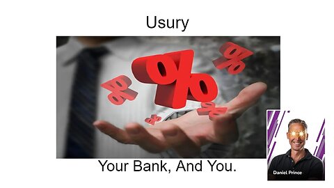 Daniel Prince – Usury, Your bank And You - Crypto Revolution Conference