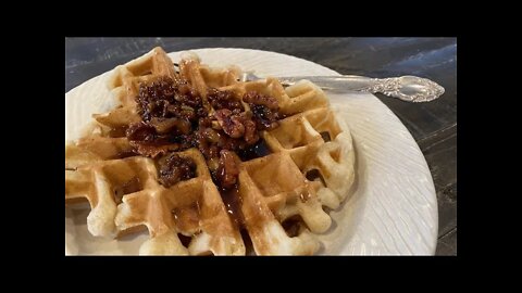 How to Make Waffles Using Our Homemade Bisquick Mix
