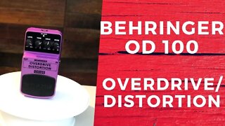 Behringer OD100 Demo & Review