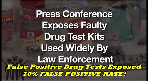False Positive Drug Tests Exposed 70% FALSE POSITIVE RATE!