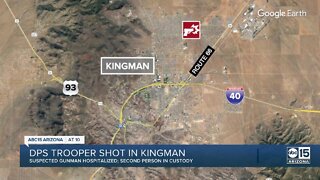 State trooper, suspect shot in Kingman